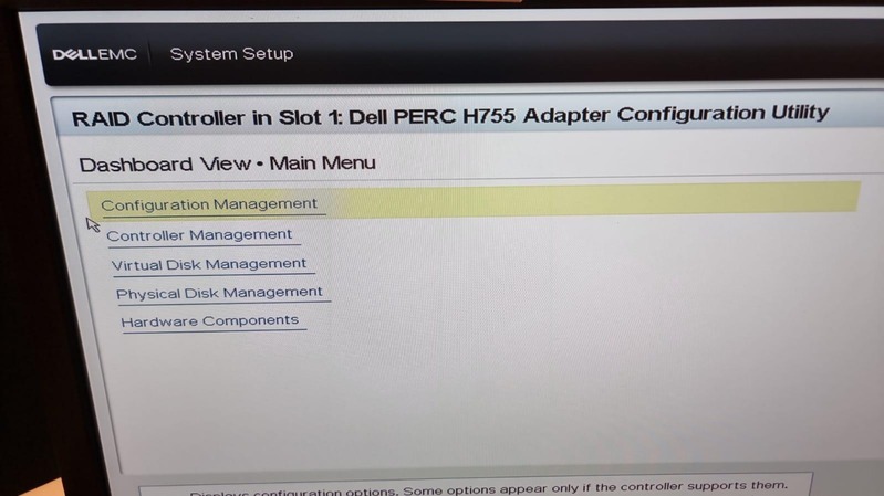 BIOS PXE settings